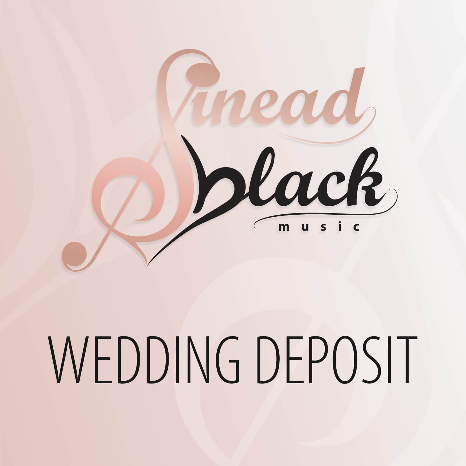 wedding deposit